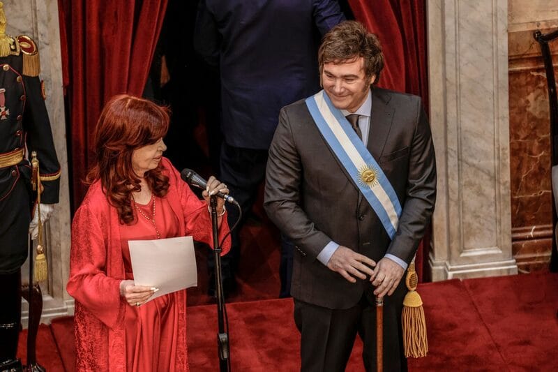 Cristina kirchner milei asuncion