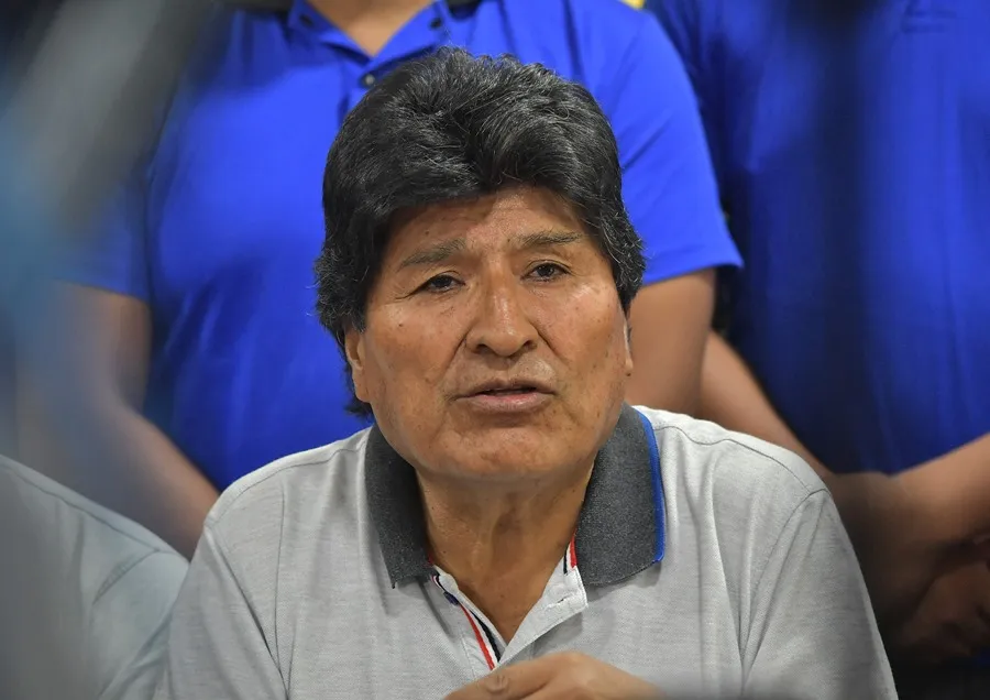 Evo morales, expresidente de Bolivia.