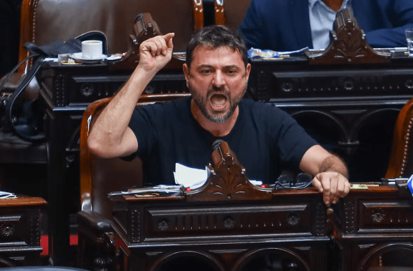 Juan Grabois en la Cámara de Diputados