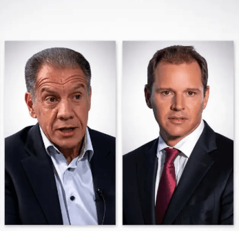 Jorge Brito y Daniel Hadad.