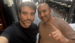 Negre y Cerimedo juntos