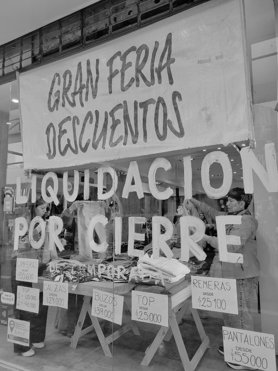 Locales vacíos en Córdoba