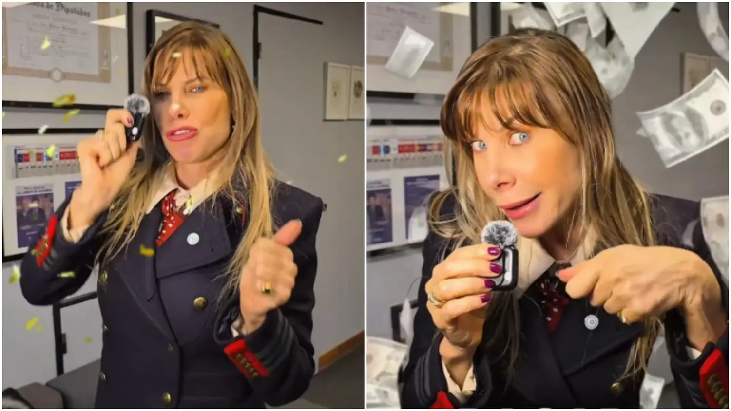 Karen Reichardt, diputada libertaria baila.