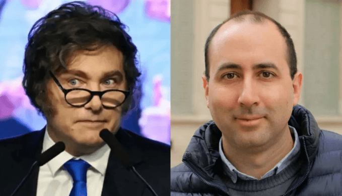 Milei sobre Cerimedo