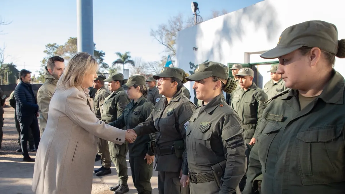 Monteoliva, ministra de Seguridad.